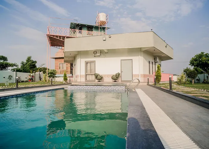 Sanjeevani Farm Resorts Bhopal - A Luxury 5 Bhk Private Pool Villa